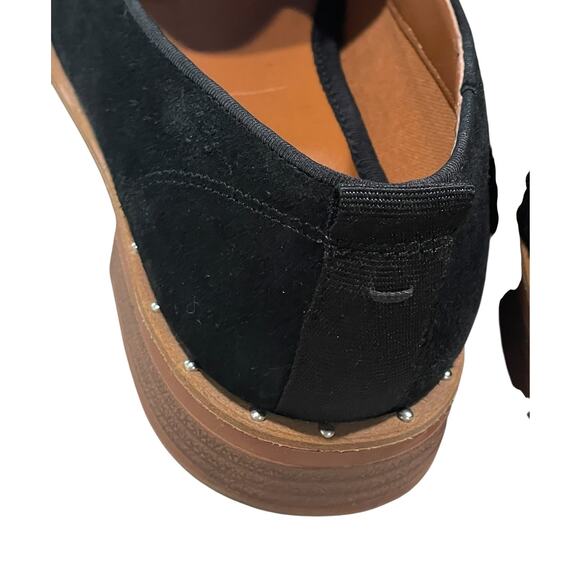 Franco Sarto Women's Jeela Suede Loafers in Black Size 6 - Picture 5 of 10